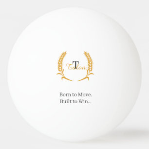 Motivational Sports Ping Pong Ball