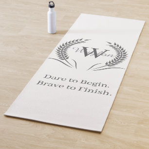 Motivational Sports Yoga Mat