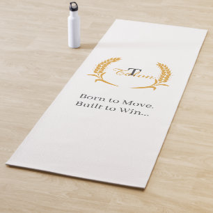 Motivational Sports Yoga Mat