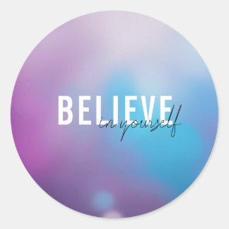 Motivational sticker