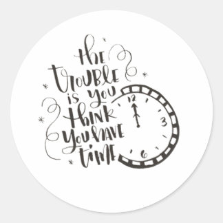 Motivational sticker