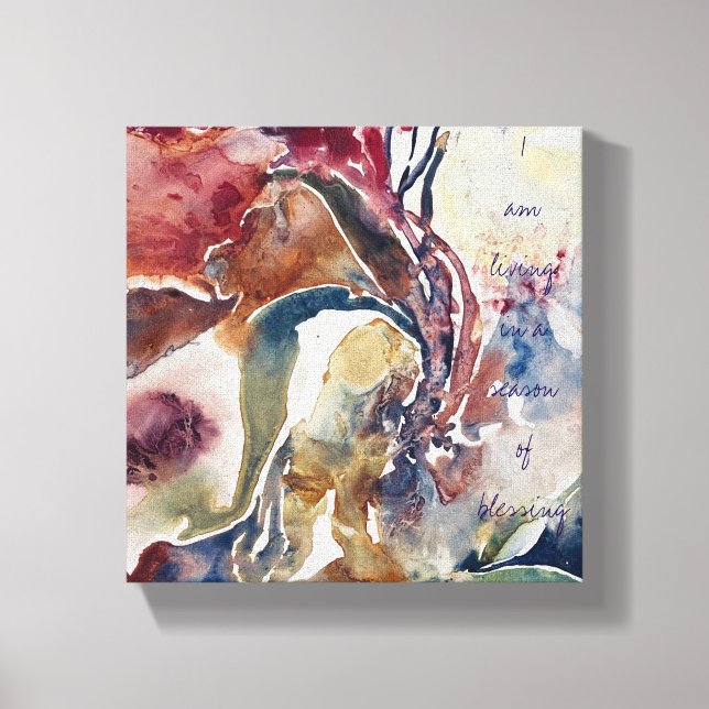 Motivational Stretched Canvas Print  (Front)