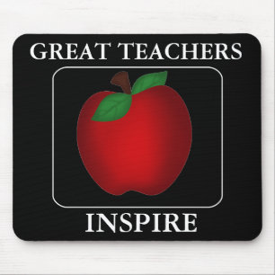 Motivational Teacher Mouse Pad