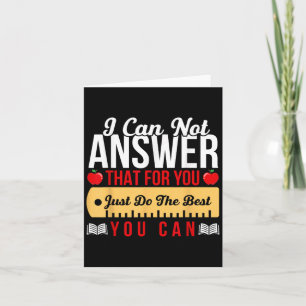 Motivational Teacher -state Testing Just Do The Be Card