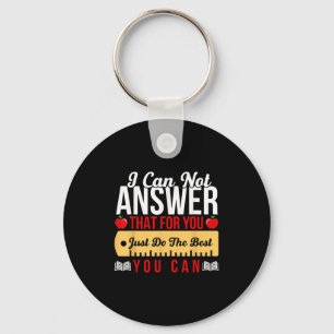 Motivational Teacher -state Testing Just Do The Be Keychain