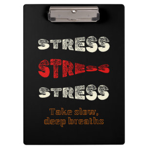 Motivational text design clipboard