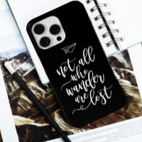 Motivational Travel Quote Black and White Cool