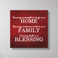 Motivational Typography Family Quote