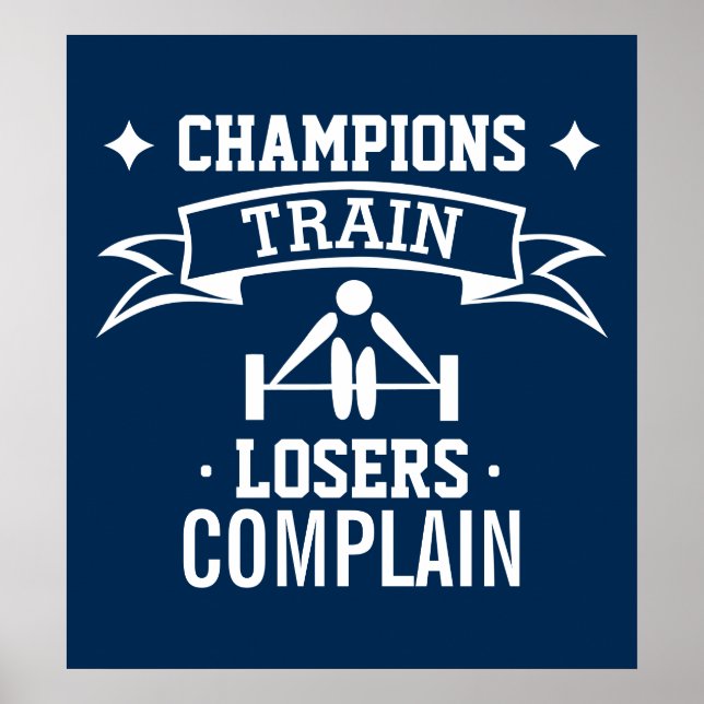 Motivational Typography | Gym Motivation | Fitness Poster (Front)