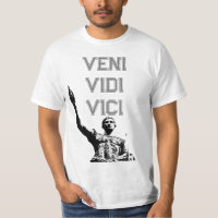 Motivational Veni Vidi Vici Caesar Quote Mens