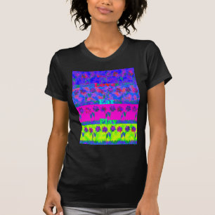 Motivational Vibrant "Eat Love & Play" Art Print T-Shirt