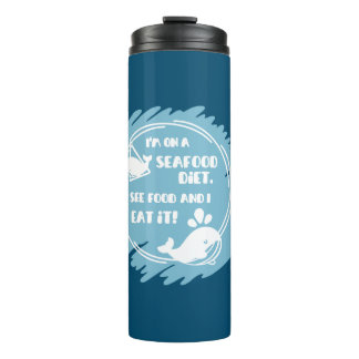 Motivational Whale: Thermal Tumbler