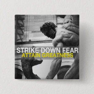 Motivational Words 2 Inch Square Button