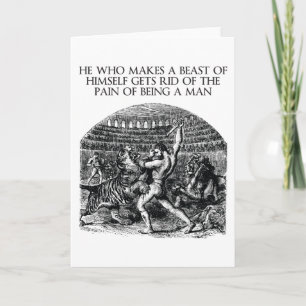 Motivational Words - BEAST Card