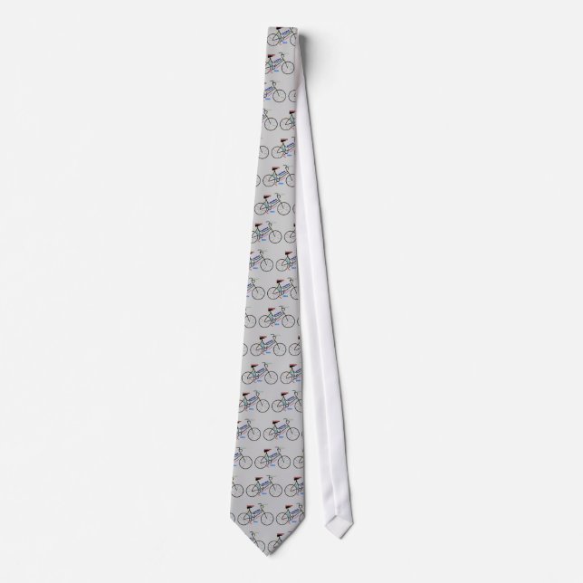 Motivational words Bike, Bicycle, Cycle Sport Tie (Front)