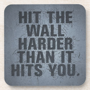Motivational Words Coaster