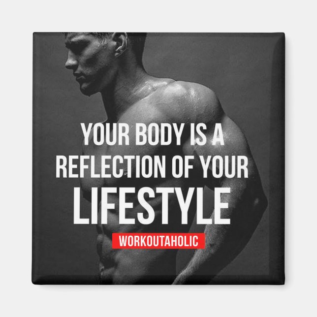 Motivational Words Magnet (Front)