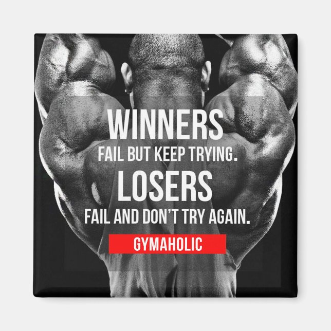 Motivational Words Magnet (Front)