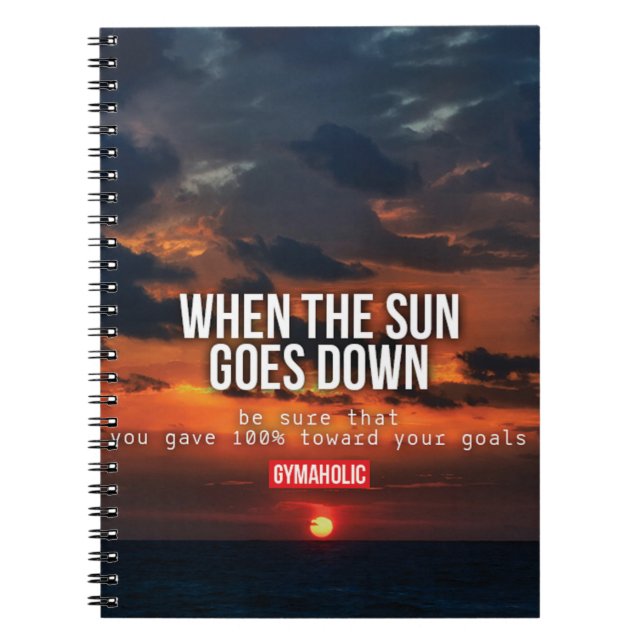 Motivational Words Notebook (Front)