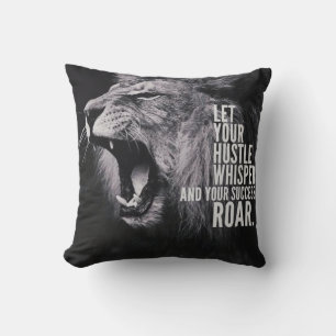 Motivational Words Throw Pillow
