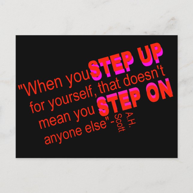 Motivator, Forward Thinker   Postcard (Front)