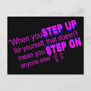 Motivator, Forward Thinker Postcard