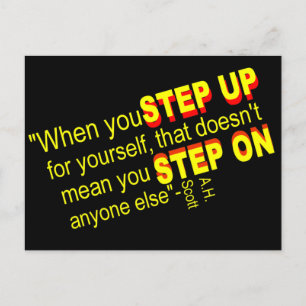 Motivator, Forward Thinker Postcard