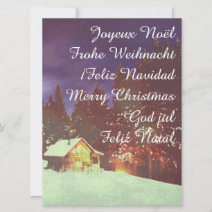 Motive for Christmas winters wonderland