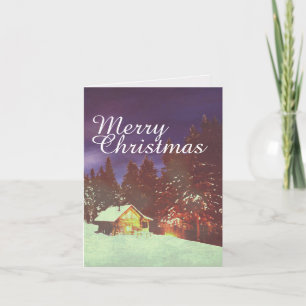 Motive for Christmas winters wonderland Card