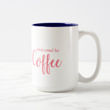 Motivé par le café - tasse de café