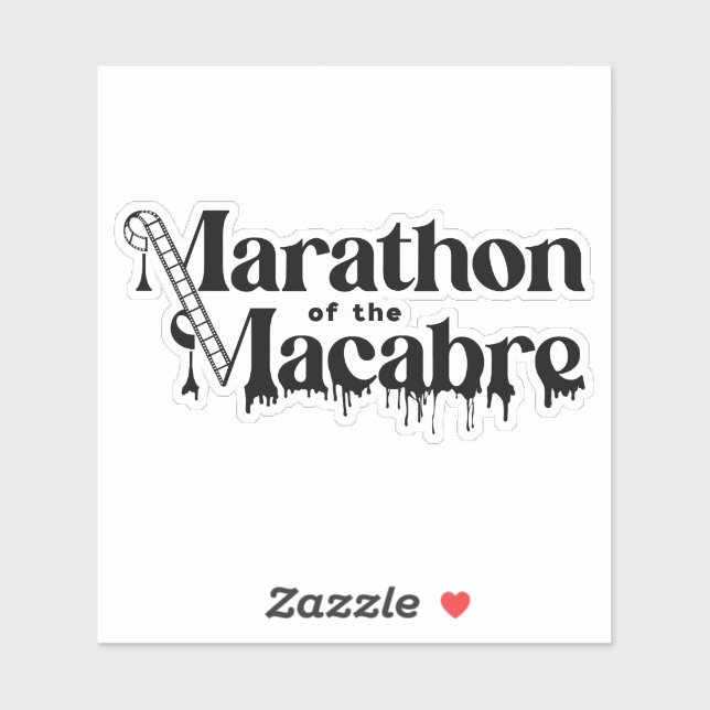 MOTM24 Sticker - Black Logo on White (Sheet)