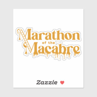 MOTM24 Sticker - Orange Logo on White