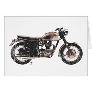 Moto classique simplement belle