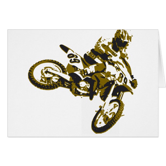 moto cross (Devant horizontal)