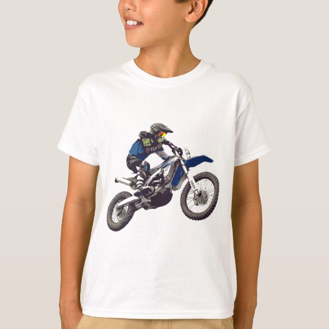 MOTO CROSS TSHIRT KIDS//TSHIRT KIDS MOTO CROSS  (Devant)