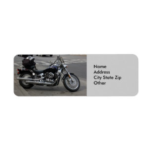 Moto d'étiquettes de adresse