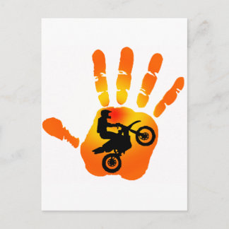 Moto Exhaust Take Postcard