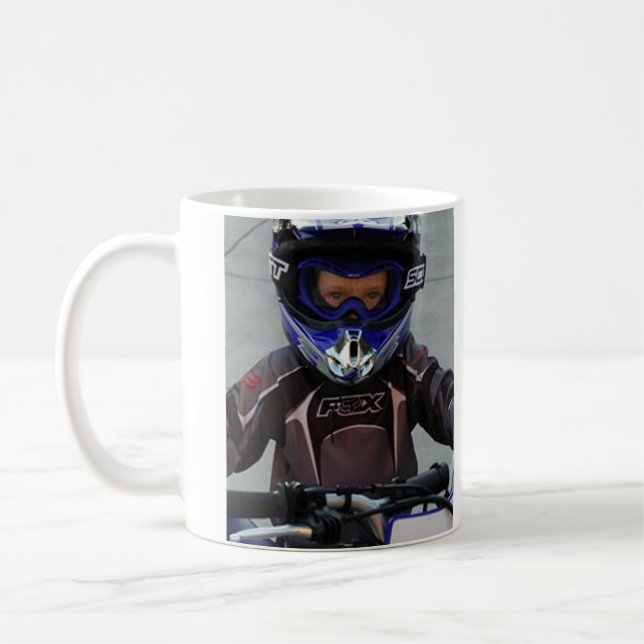 Moto Face Coffee Mug (Left)