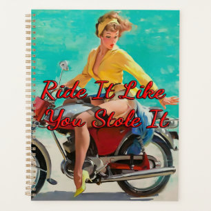 Moto Girl des années 1950 par Gil Elvgren