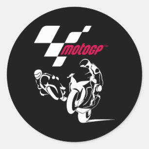 Moto Gp Super Bikes Grand Prix Motorcycle Racing Classic Round Sticker