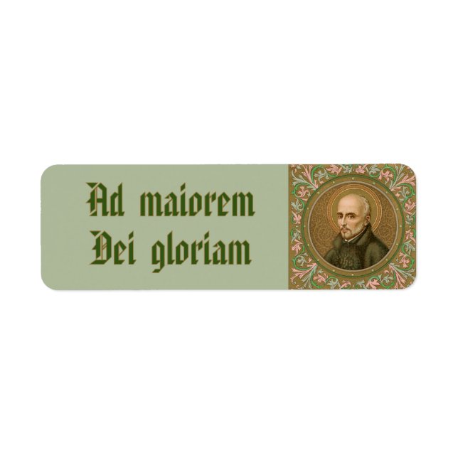 Moto jésuite de St Ignatius Loyola (BK 50 ; latin) (Devant)