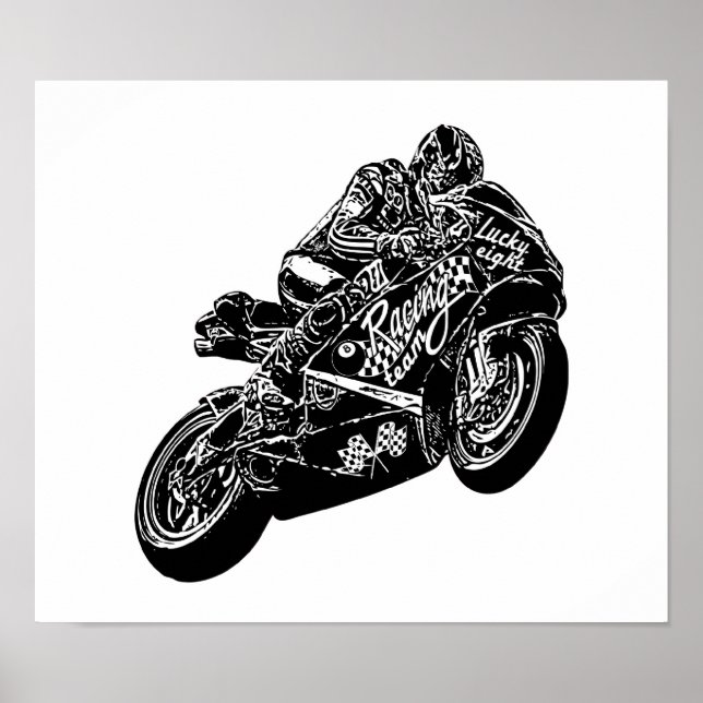 Moto madness poster (Front)