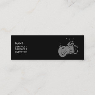 Moto Psycho 2 Mini Business Card