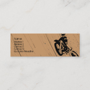 Moto-Psycho Mini Business Card