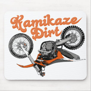 Moto racing mouse pad