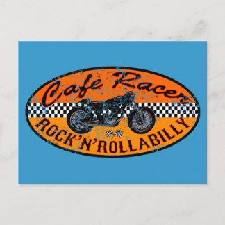 Moto Rock Postcard