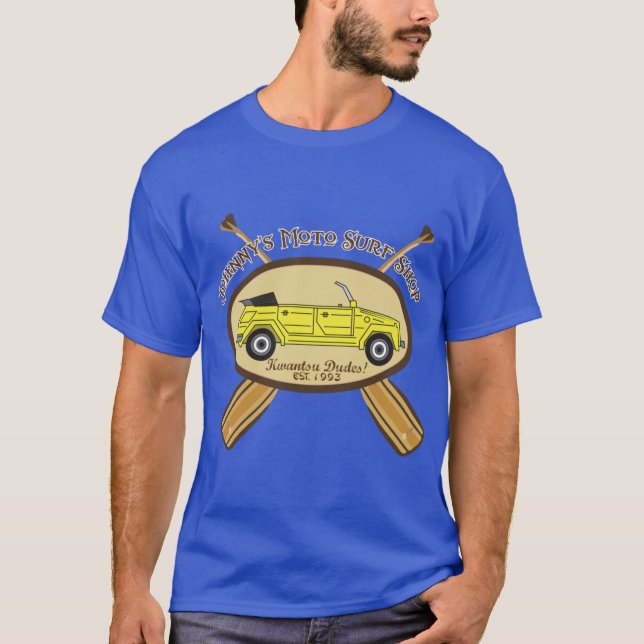 Moto Surf retro T-Shirt (Front)