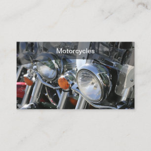 Moto Thème Cartes de visite mécaniques modernes