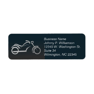 Moto Véhicule noir blanc affaires personnelles