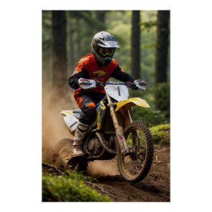 Moto-xing - Motocross Racers Poster